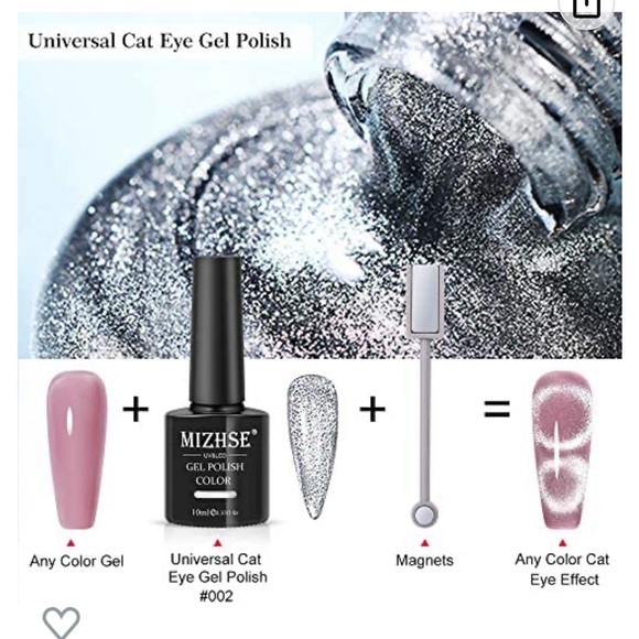 Mizhse Gel Color- Cat Eye and Diamond Reflect Set - Picture 9 of 10